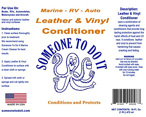 Someone To Do It Marine Leather and Vinyl Conditioner